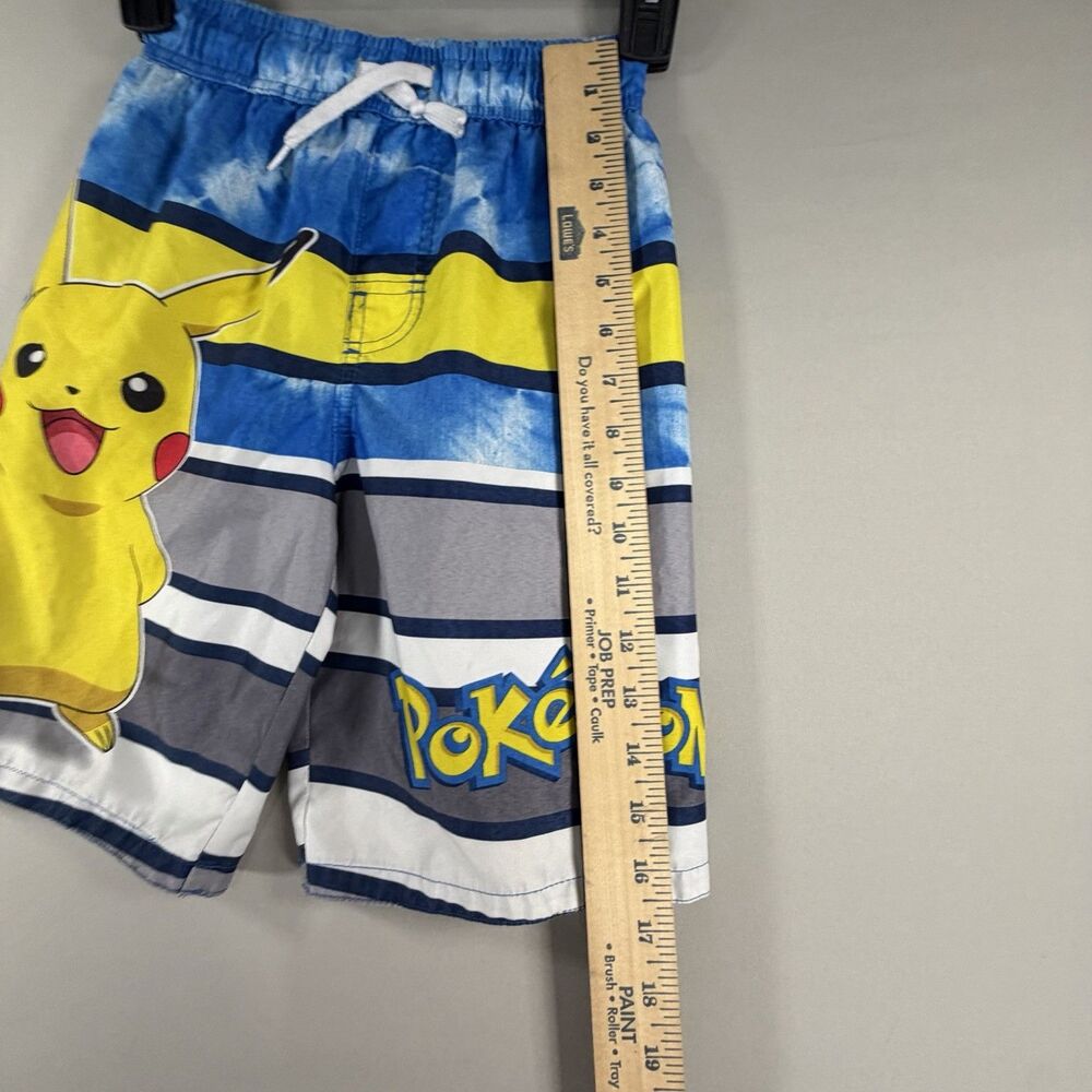 Boys Pokémon Swim Trunks Bathing Suit Size Medium M - Picture 9 of 11